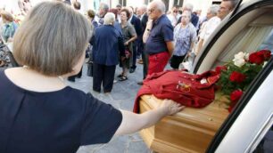 I funerali di Rigamonti a Lecco