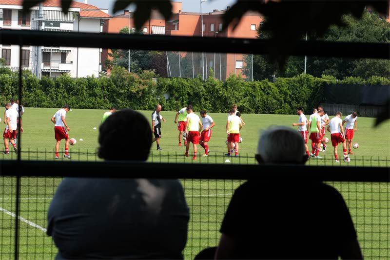 Calcio, il primo allenamento del Monza