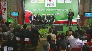 Calcio, la presentazione dei calendari di Lega Pro a Firenze
