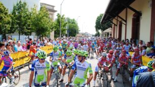 Ciclismo, Coppa Agostoni prima del via a Lissone