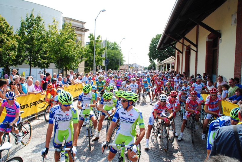 Ciclismo, Coppa Agostoni prima del via a Lissone
