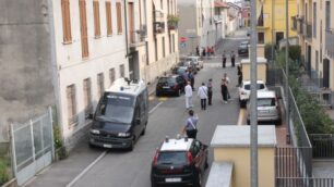 Seregno, carabinieri in via Giusti sabato 24 agosto