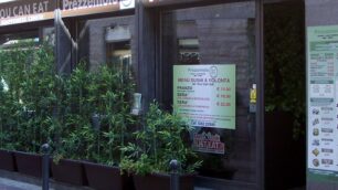 Il ristorante "Prezzemolo" di via Garibaldi.