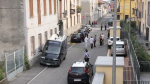 Seregno, forze dell’ordine in via Giusti sabato 24 agosto