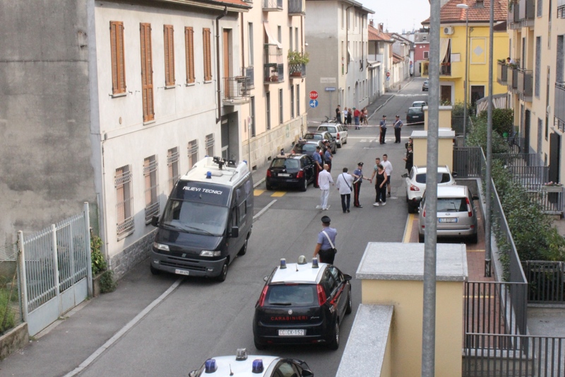 Seregno, forze dell’ordine in via Giusti sabato 24 agosto