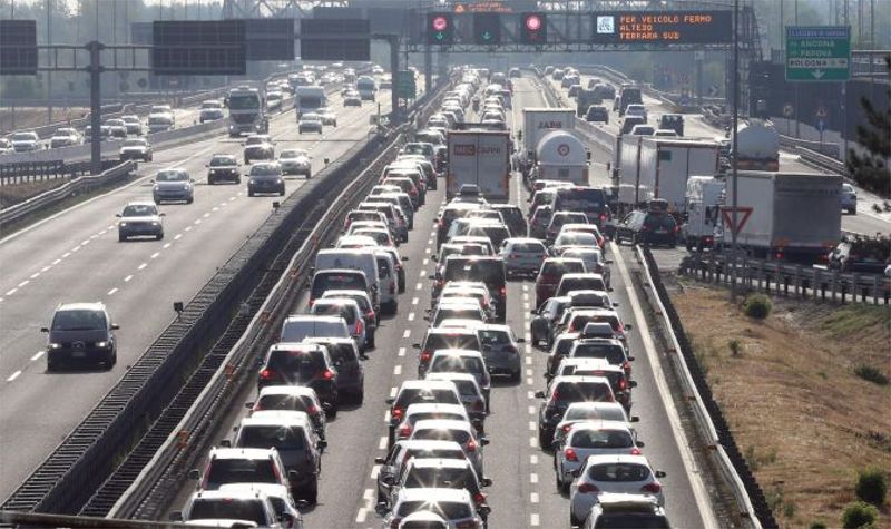 Traffico da “bollino rosso” nel finesettimana