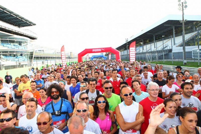 Aids running in Music 2013 a Monza