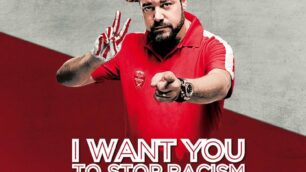 La nuova campagna del calcio a Monza: I want you to stop racism