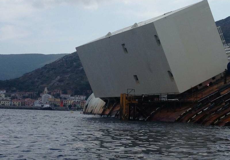 Uno dei cassoni sulla Costa Crociere con valvole Ksb di Concorezzo
