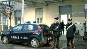 I carabinieri in stazione a Lissone