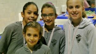 Un gruppo di atlete della Sgm Forti e Liberi Monza