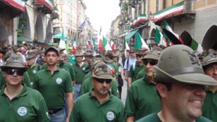 Corteo degli alpini