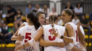 Le ragazze del Saugella team