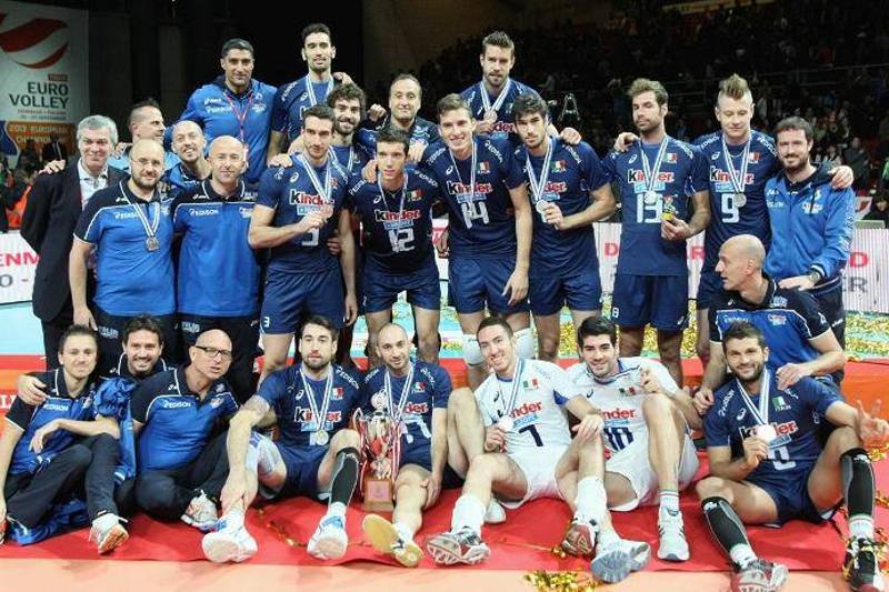 Eurovolley2013: l’Italia d’argento (foto Facebook Federvolley)