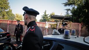 Sul posto sono arrivati i carabinieri di Monza