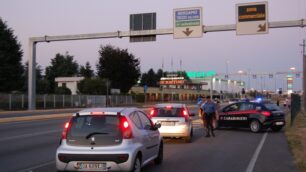 Incidente davanti al Globo di Busnago