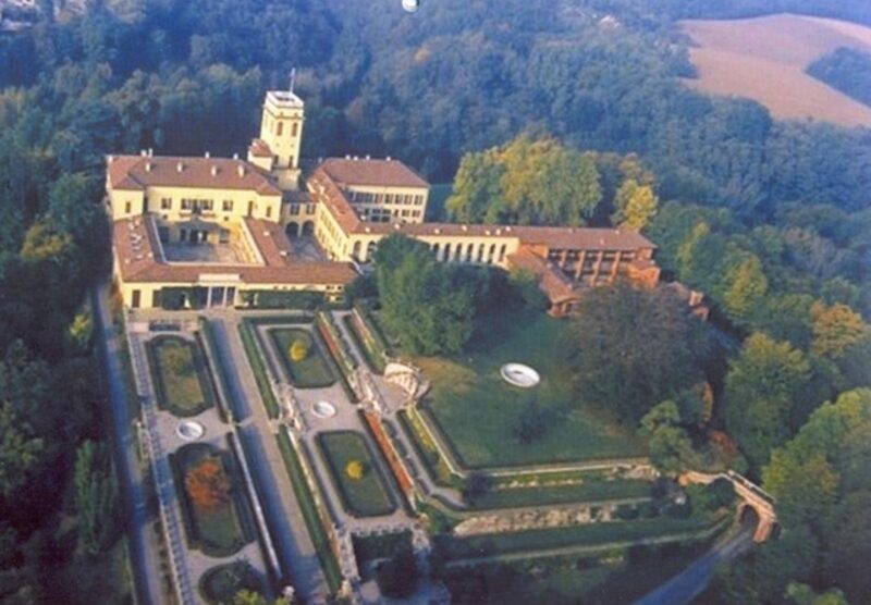 Villa Gernetto vista dall’alto