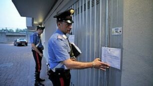 Il garage dove avvenne l’omicidio