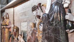 La natività di Buttini alla cappella di corte della Villa reale