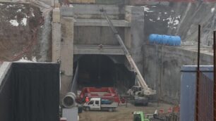 Il cantiere della metropolitana