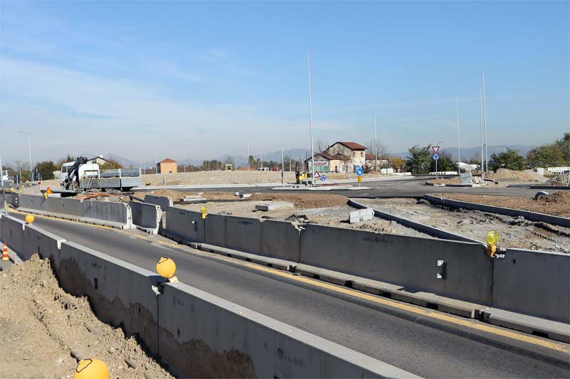 Monza, i lavori di superficie sul tunnel di viale di Lombardia