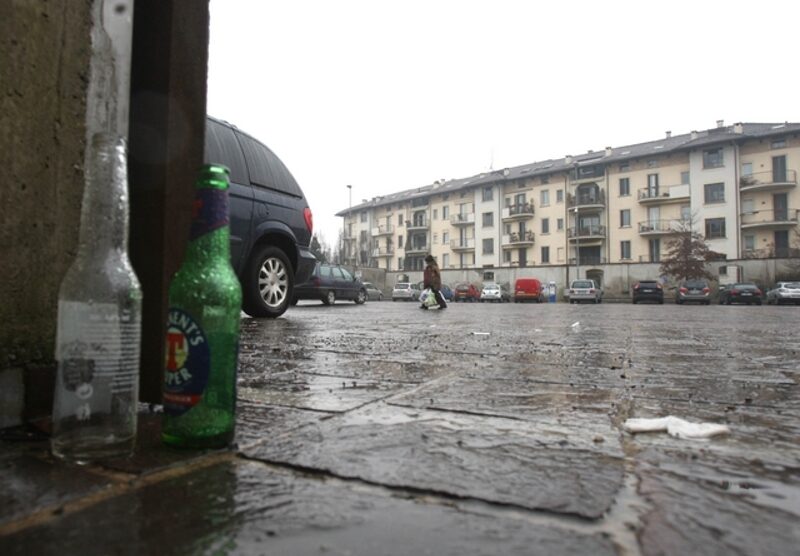 Piazza Cambiaghi a Monza