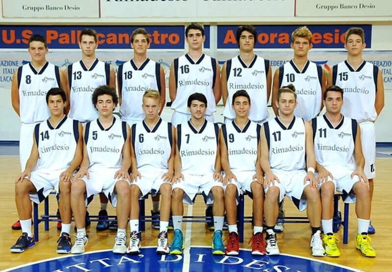 Basket, l'Under 17 d'Eccellenza della Rimadesio (foto www.auroradesio.it)