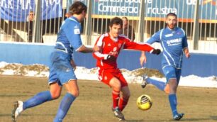 Anghileri in gol contro il Forlì