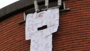 La protesta sull’acquedotto