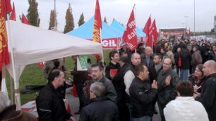 Una manifestazione della Cgil di Monza