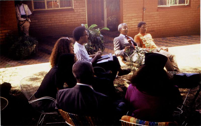Mandela 1990 Ermenegildo Favero e la fotografia custodita per anni