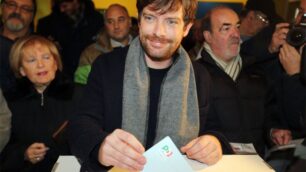 Monza, Pippo Civati alle primarie del Pd