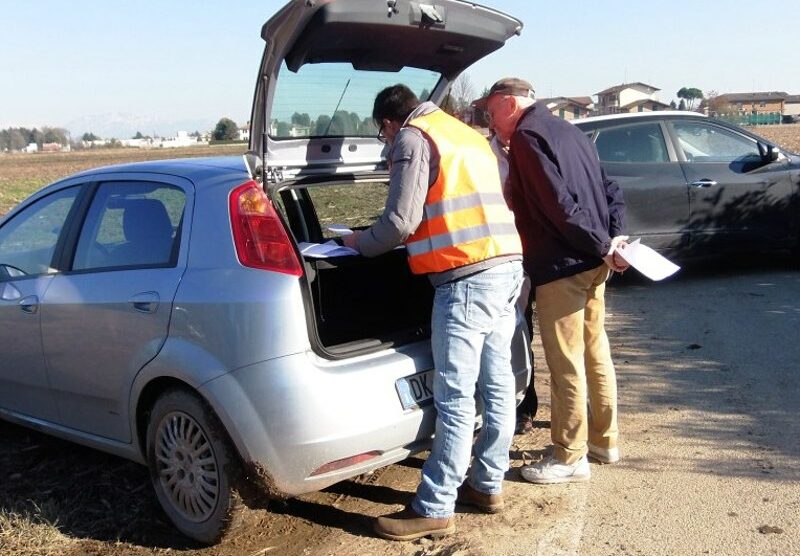 I tecnici di Pedemontana hanno incontrato i proprietari dei terreni.