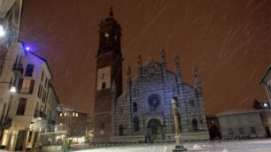 Monza, una nevicata dello scorso inverno
