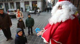 Babbo natale a Monza