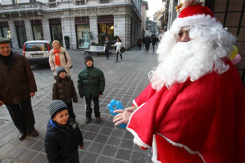 Babbo natale a Monza