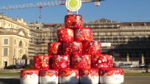 Monza, l’albero di Natale in Villa reale