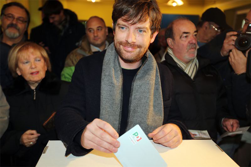 Monza, Giuseppe Civati uno dei tre candidati alla segreteria del Partito Democratico al seggio cittadino n 1 per il voto