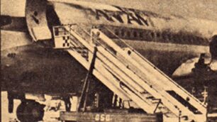 Un aereo coinvolto nella strage di Fiumicino del dicembre 1973 (foto da Wikipedia)