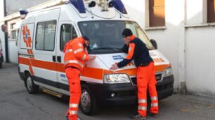 Sul posto è giunta un’ambulanza