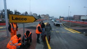 Monza, l’apertura della viabilità di superficie di viale Lombardia sopra il tunnel della Ss36