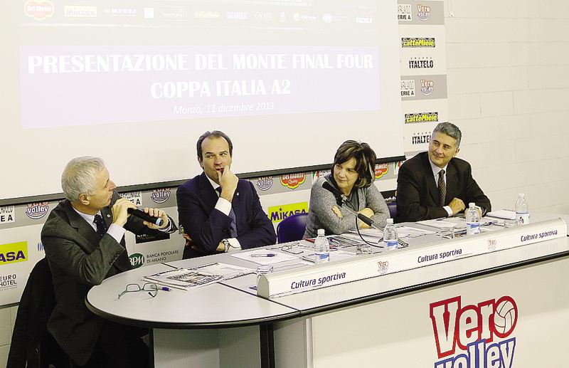 Monza, presentazione al PalaIper della final four di volley di serie A2