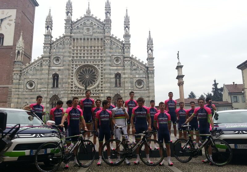 La presentazione della Lampre a Monza