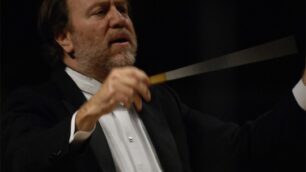 Il direttore d'orchestra Chailly