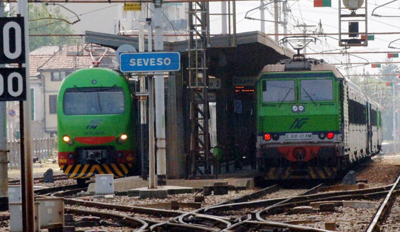 La stazione ferroviaria di Seveso