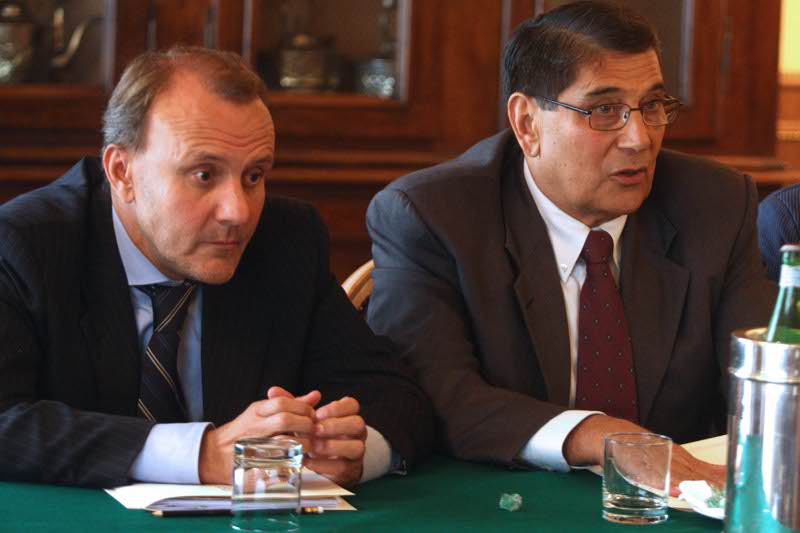 Marco Accornero e Walter Mariani, segretario e presidente dell’Unione Artigiani