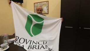 La bandiera della Provincia della Brianza