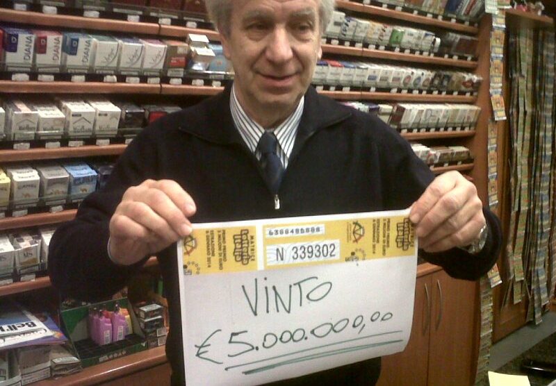 Lotteria Italia: il primo premio da 5 milioni è stato  venduto in una tabaccheria di Lecco