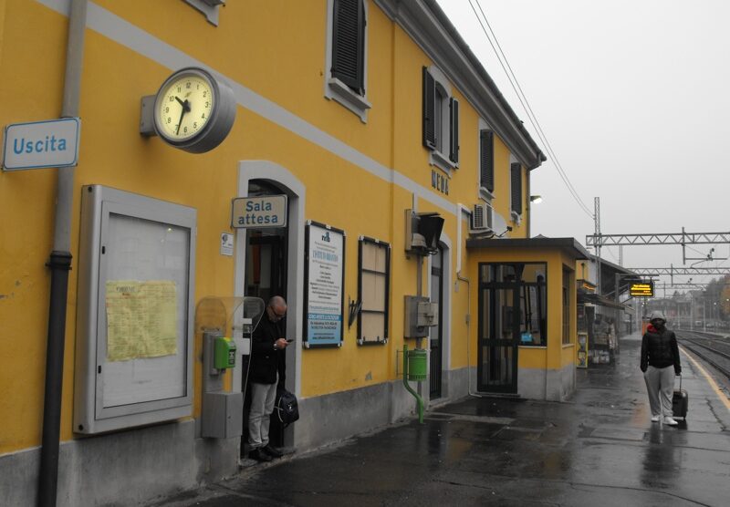 La stazione ferroviaria di Meda