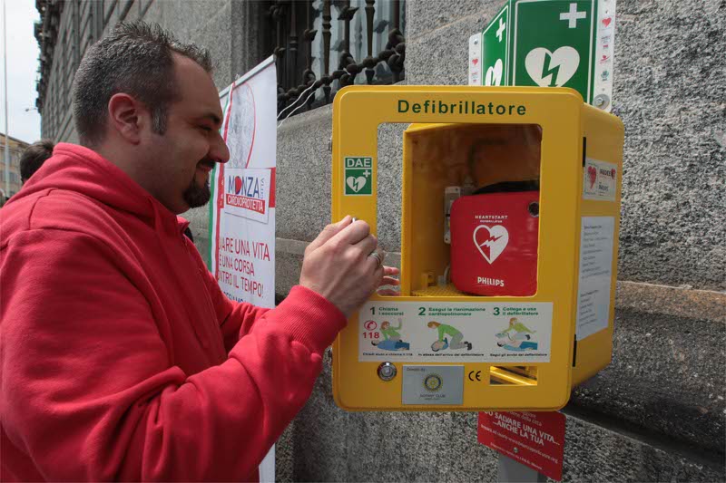 Monza, città cardioprotetta con tredici postazioni in punti strategici della città